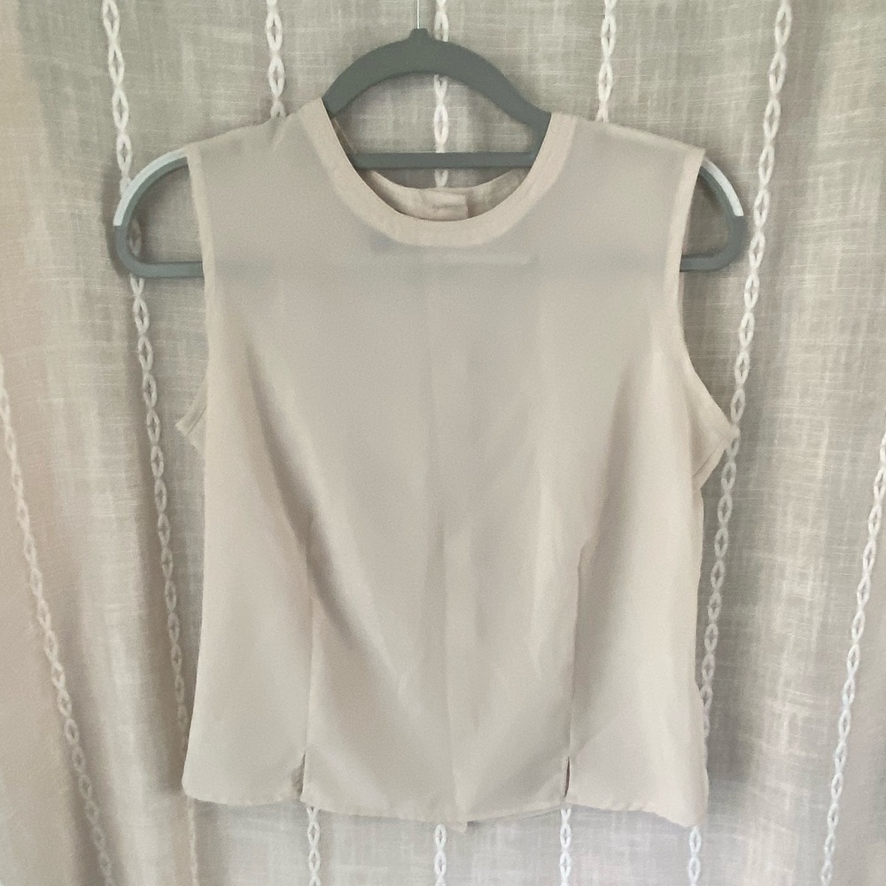 Karen Scott Cream Blouse